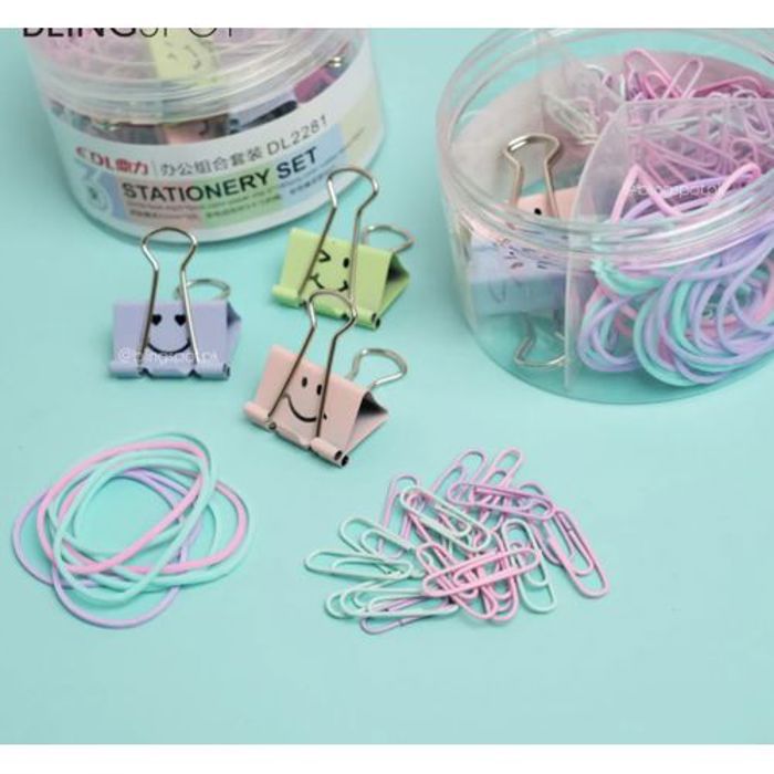 ENSEMBLE DE PAPETERIE ORGANISATEUR D'ACCESSOIRES DE BUREAU - STYLE 3