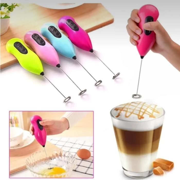 Mélangeur de boisson - GENERIC - Batteur électrique - Portable - Mousseur à café - Multicolore