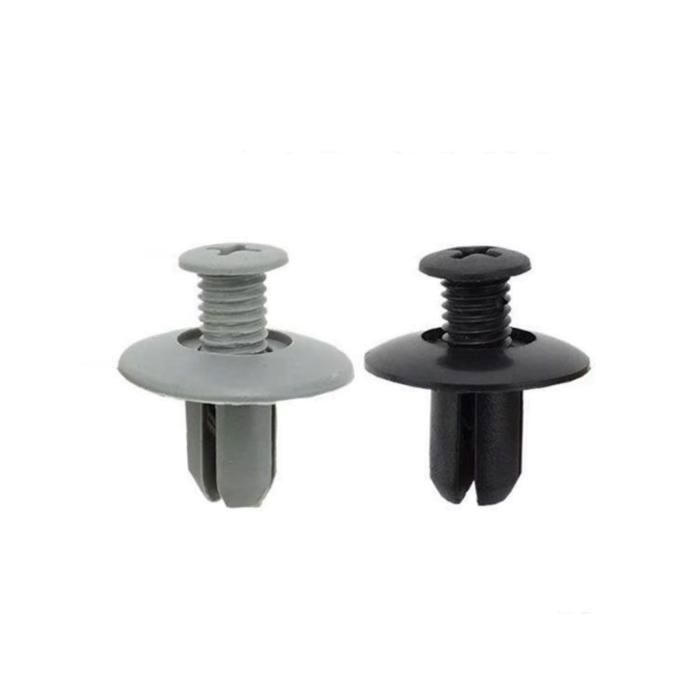 10pcs de 8mm pour des agrafes de panneau de porte de voiture. (Couleur aléatoire)