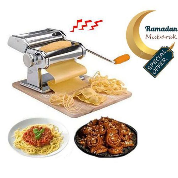 Machine à pâtes Multifonction INOX pour Chebakia, Noodle... Accessoires Ramadan