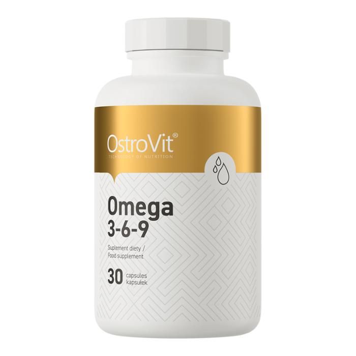 Omega 3-6-9 30 Caps - Acides Gras Insaturés & Vitamine E