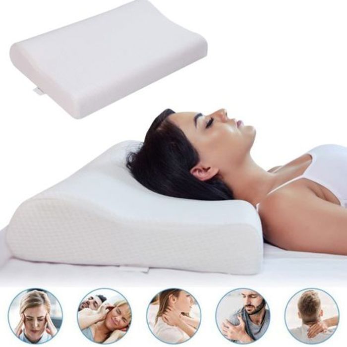 Oreiller cervical en mousse à mémoire de forme pour dorsales