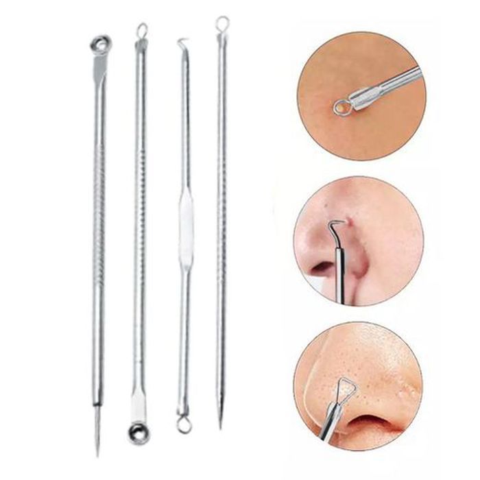 Ensemble d'aiguilles multifonctions pour acné, points noirs, raclage, soin de la peau du visage