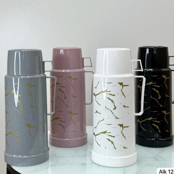 tasse thermos avec poignée et couvercle anti fuite bouteille (Couleur aléatoire)