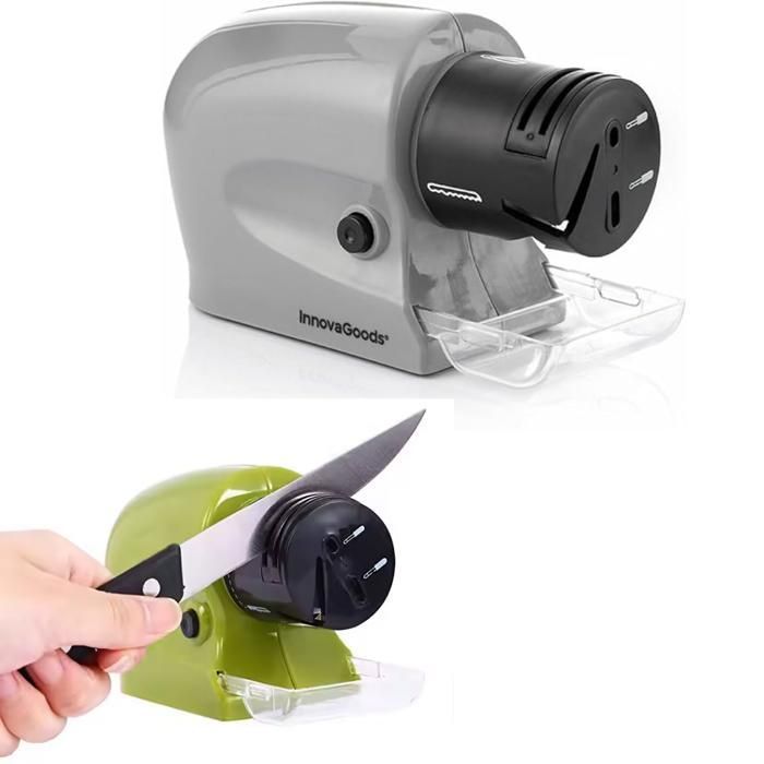 Aiguiseur de couteaux électrique multifonction, accessoires de cuisine(Couleur aléatoire)