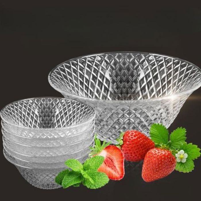 Kit de 6 bols-en verre pour des collations saines et savoureuses