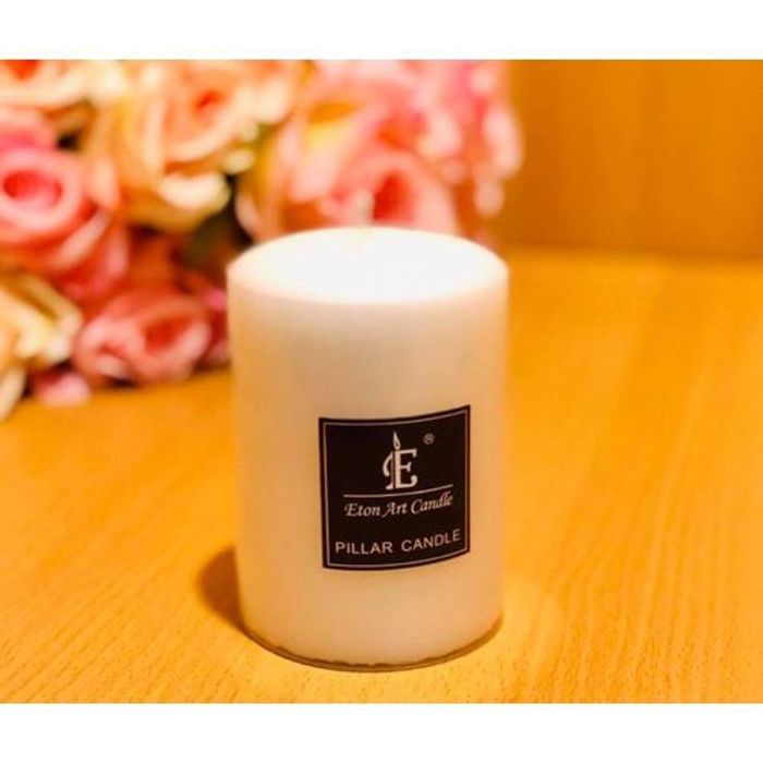 Bougie parfumée blanche _Bougie parfumé décorative