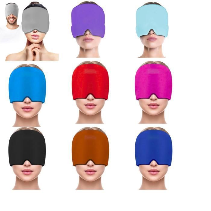 Chapeau de soulagement des maux de tête et de la Migraine, froide (Couleur aléatoire)