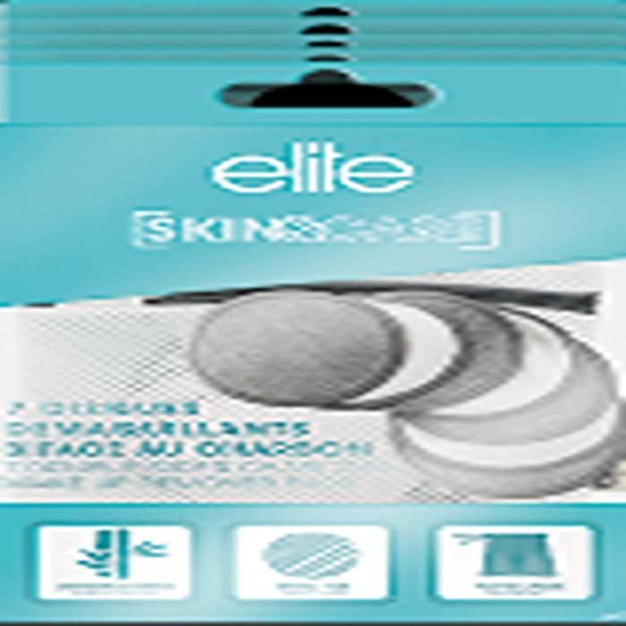 ELITE DISQUES DEMAQUILLANTS BIFACE AU CHARBON X7- Couleurs aléatoires