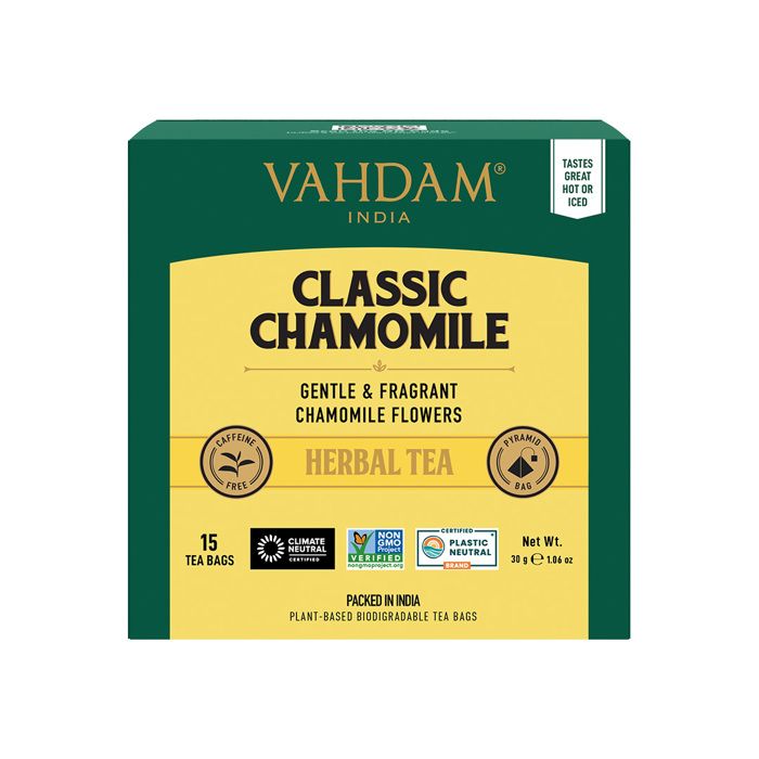 Tisane à la camomille
15 Sachets