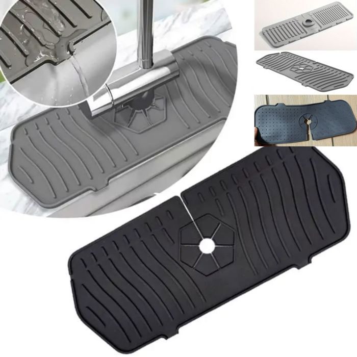 Tapis de Robinet Multifonctionnel pour Évier de Cuisine couleur aleatoire
