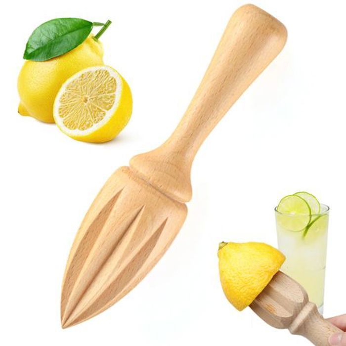 Presse-agrumes à Main en Bois,ustensile de cuisine fait à la main