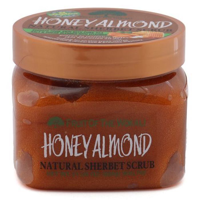 Gommage Corporel - KEMU - HONEYALMOND Bio - 600g - Exfoliant Doux - Hydratant Naturel