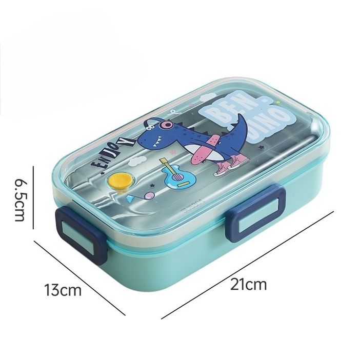 Boîte à Lunch - KEMU - Acier Inoxydable - 800ml - Étanche - Pour Étudiants et Bureau