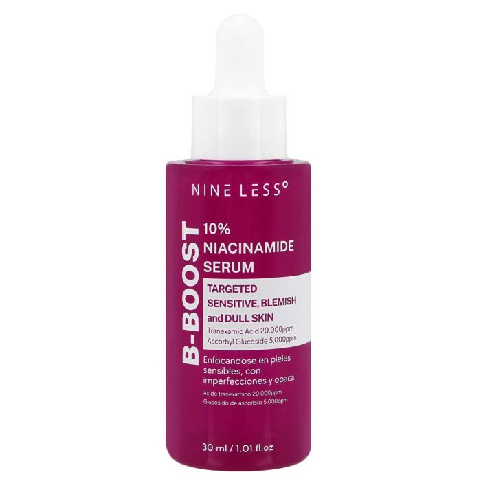 Sérum Niacinamide 10% - NINELESS - B-Boost - 30 ml - Anti-imperfections - Équilibre du teint