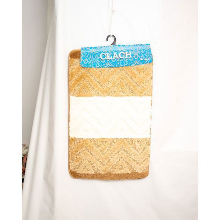 Clash tapis de bain 2 pièces multi couleur