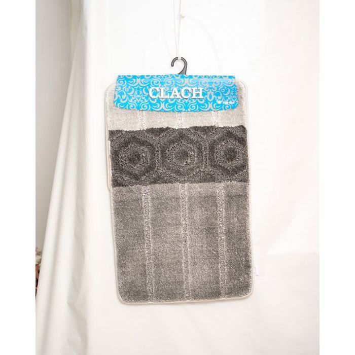 Clash tapis de bain 2 pièces - multi couleur