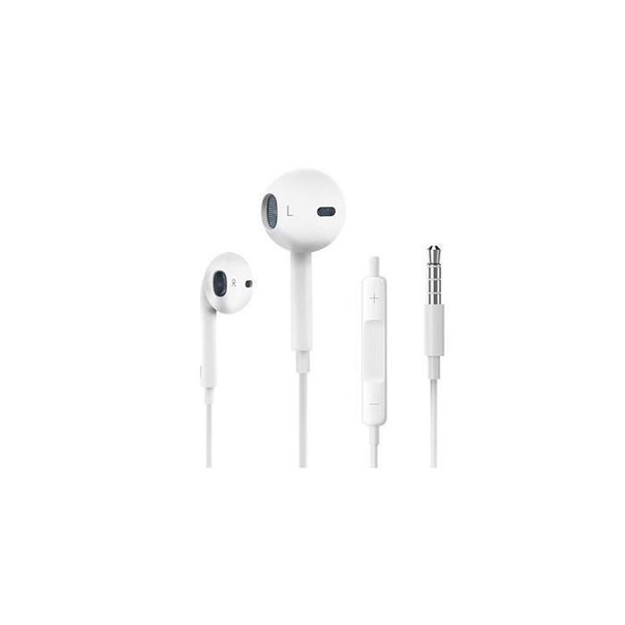 Ecouteurs Stéréo - MOI - EA03 - Blanc - Filaire - Intra-auriculaire - Micro avec Contrôleur