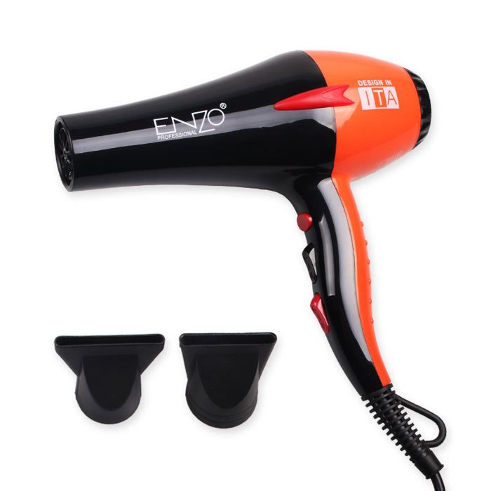 Sèche cheveux - ENZO - EN-6113 - 5500W - Cordon pivotant 360° - 2 niveaux de température