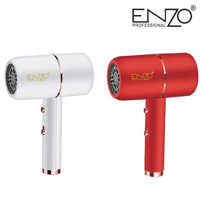 Sèche cheveux - ENZO - EN-6080 - 3000W - Revêtement en titane - Cordon pivotant 360°