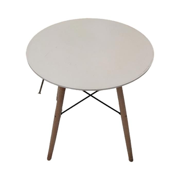 Table de Café Blanche 70X70X74CM