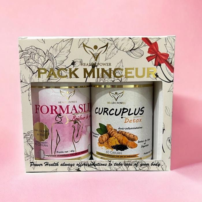 PACK MINCEUR = FORMASLIM 90 Gélules + Curcuplus 60 Gélules