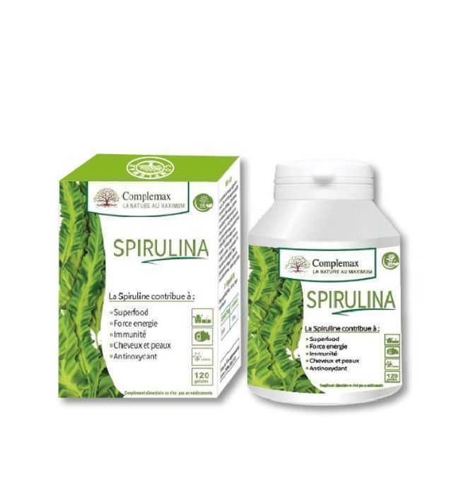 Complemax Spiruline 120 Comprimes