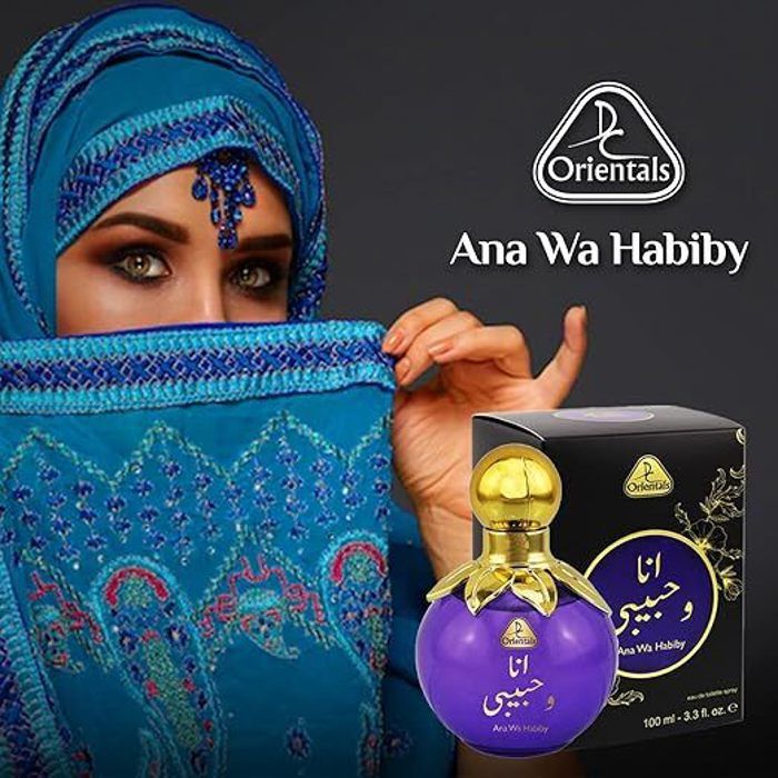 Eau de toilette Unisexe - DORALL COLLECTION - ANA WA HABIBY - 100ml - Oriental - Ambre