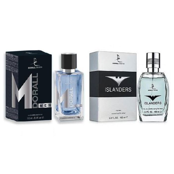 Pack 02 Eau de toilette pour Homme - M Dorall 100ml & ISLANDERS 100ml