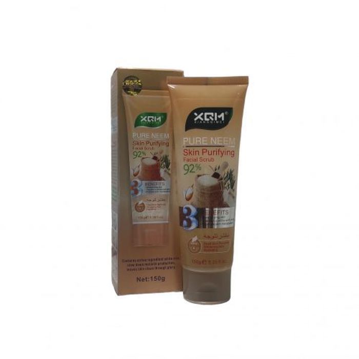 Gommage pour le visage - XQM - 150ml - Exfoliant doux - Peaux sèches et sensibles - Sans parabène