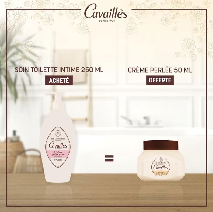 Soin Intime - Rogé Cavailles - 250 ml - 97% d'ingrédients naturels - pH physiologique - Flacon recyclable