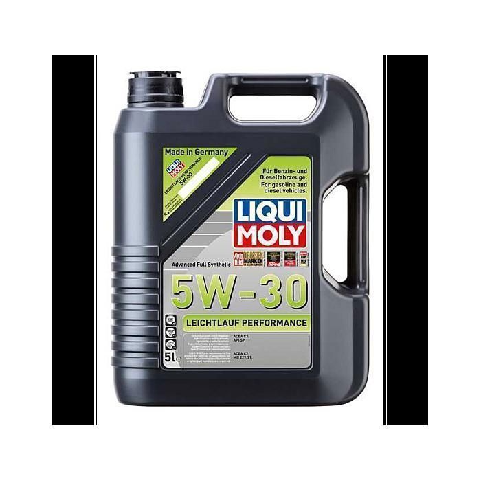 Liqui Moly LEICHTLAUF PERFORMANCE 5W-30 5L - Huile pour moteur Essence et Diesel
