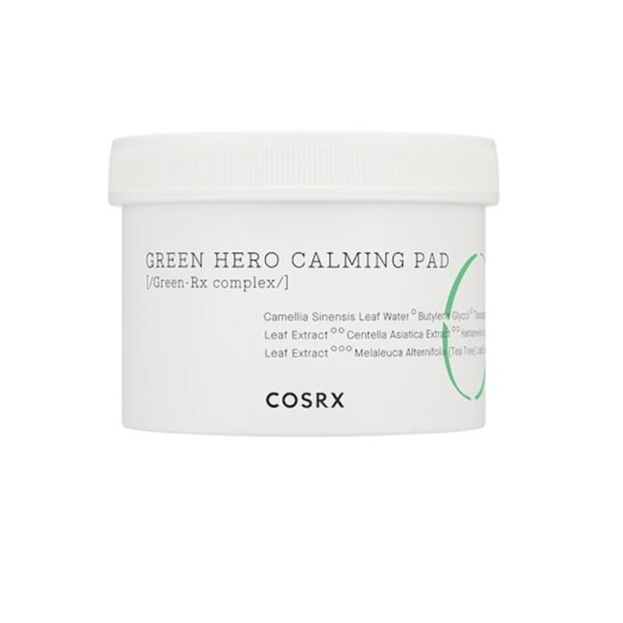 Tampons cosmétiques - COSRX - One Step Green Hero - 70 pcs - Apaisants - Hydratants