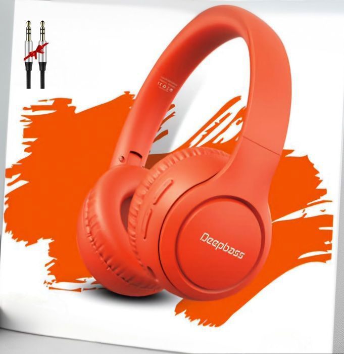 Casque Bluetooth Stéréo 5.3 du battrie 8 H avec TF /AUX et micro d'Appels et de Musique et sport