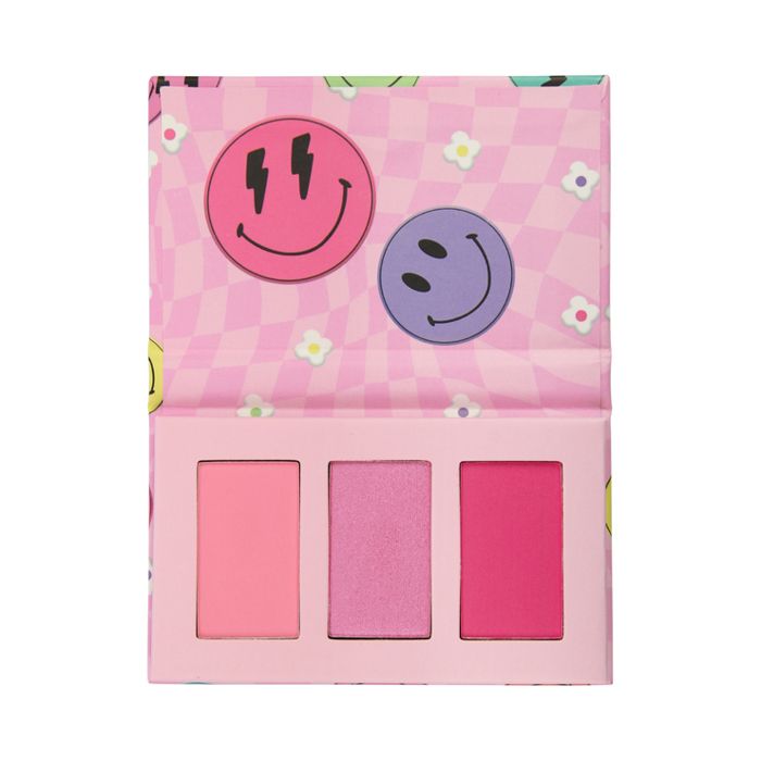 Mini Graphic Blush Palette Smiley