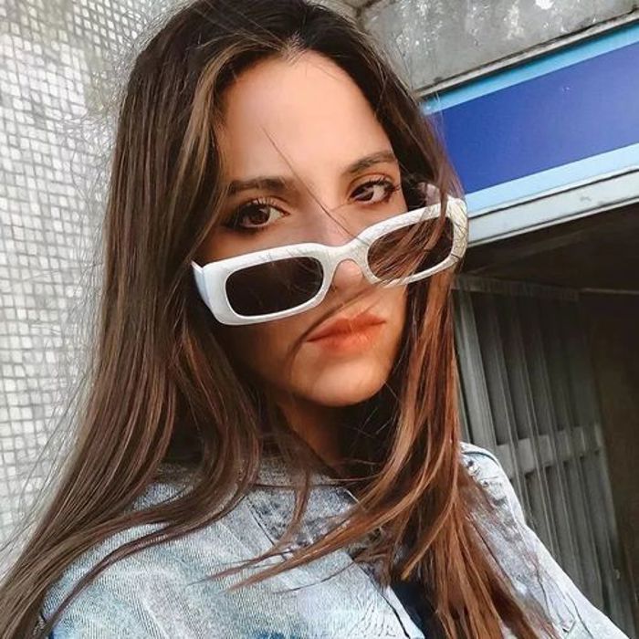 Lunettes de soleil - GENERIC - Rétro - Monture chic - Blanc - Femme