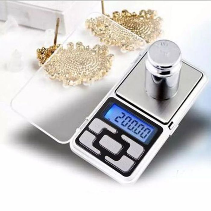 Mini balance électronique numérique pesage bijoux de poche 200g / 0.1g