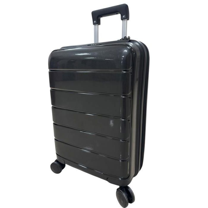 Valise - SYDNEY - T28 - 70 cm - Polypropylène - 4 roulettes - Noir