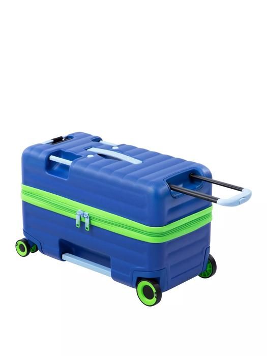 Valise à roulettes ENFANT TRUNKRYDER 54CM BLEU