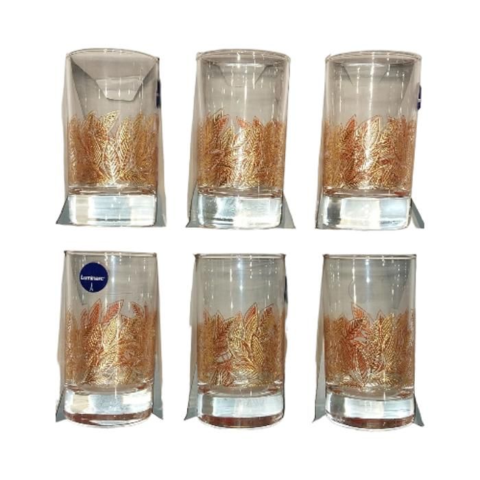 6 verre the decore island 15 cl argente