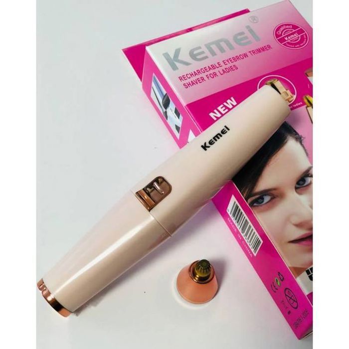 Kemei - Tondeuse à sourcils rechargeable pour femmes - KM-6667