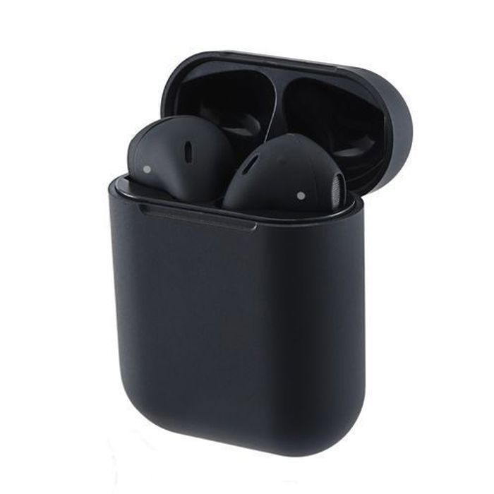 TWS i12 Écouteurs sans fil Bluetooth pour IOS Et Android Touch Control - Noir