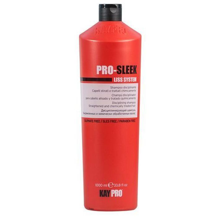 KAY PRO Pro sleek shampooing lissant sans sulfate pour cheveux secs et abîmés 1 L
