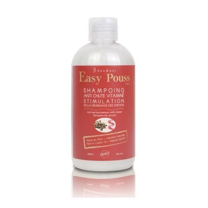 easy pouss Shampoing anti chute vitamine, stimulation de la croissance des cheveux 250 ml