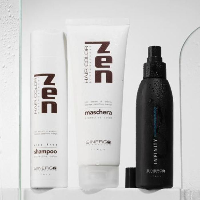 Pack Zen - SINERGY COSMETICS - Shampoing et Masque - Sans sulfates - Spray Infinity - Nourrissant