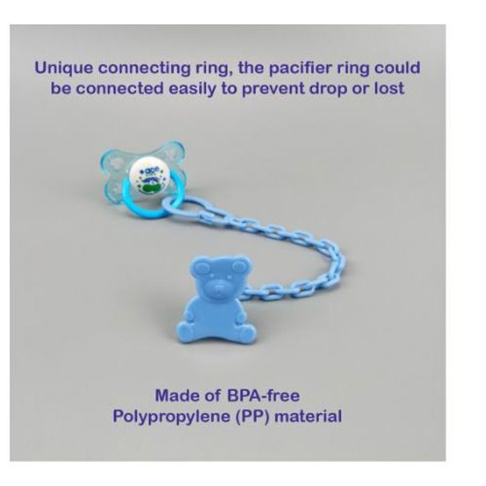 Sucette Sucette Chaîne de Clips de Sécurité