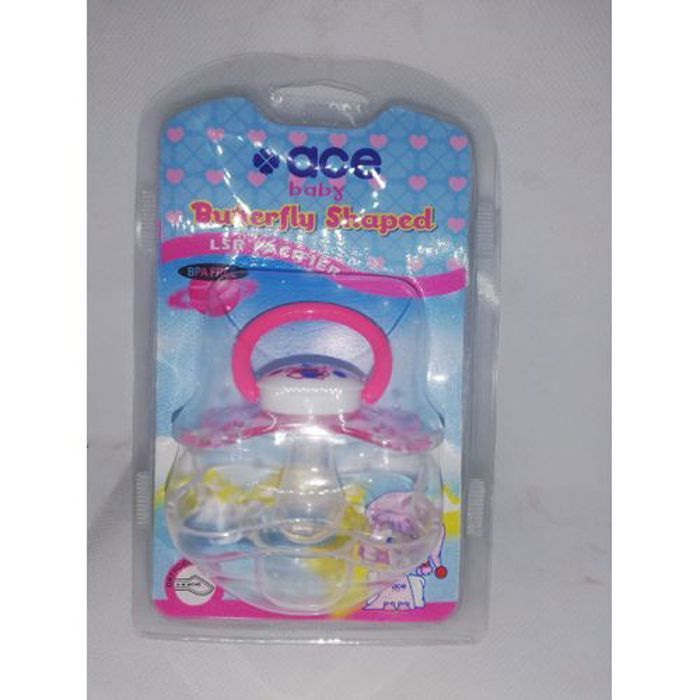 Ace Baby Sucette Butterfly 0-18m ROSE