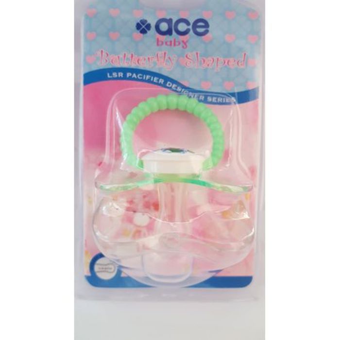 Ace Baby Sucette Butterfly 0-18m VERT