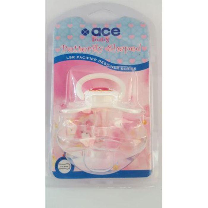 Ace Baby Sucette Butterfly 0-18m blonch