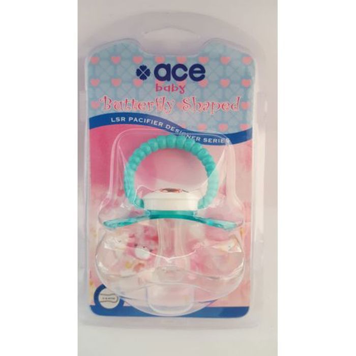 Ace Baby Sucette Butterfly 0-18m VERT FONCE